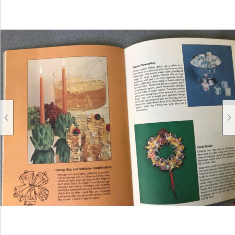 Let's Have a Party Fun & Easy Decorating Ideas 1978 Jan Engel IDEALS PUBLISHING